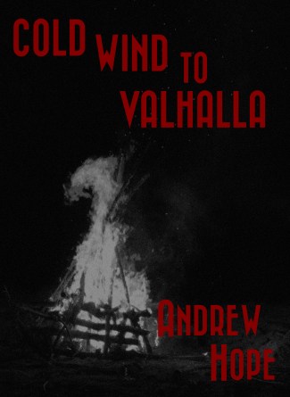 Blazing camp fire at night with orange flames reaching into the sky on an outdoor vacation of adventure and exploration